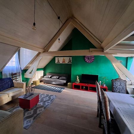 The Green Retromodern Duplex Apartment Антверпен Екстериор снимка