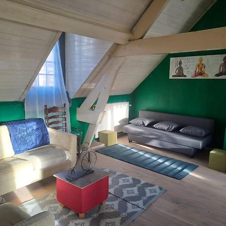 The Green Retromodern Duplex Apartment Антверпен Екстериор снимка